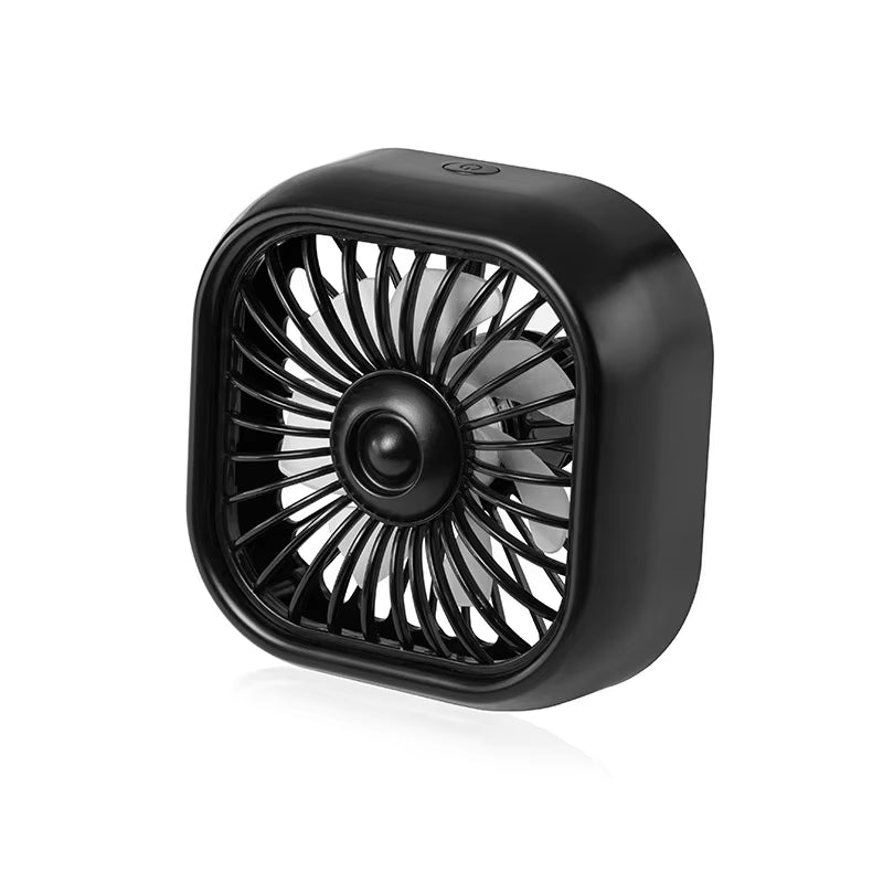 AeroCool™ Mini Car Vent Fan  High-Speed Cooling • Ultra Quiet • USB Powered